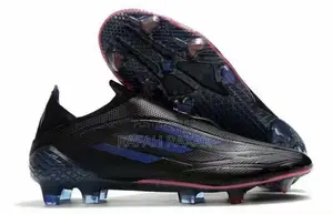 Original Black Adidas Speedflow Laceless Soccer Shoes