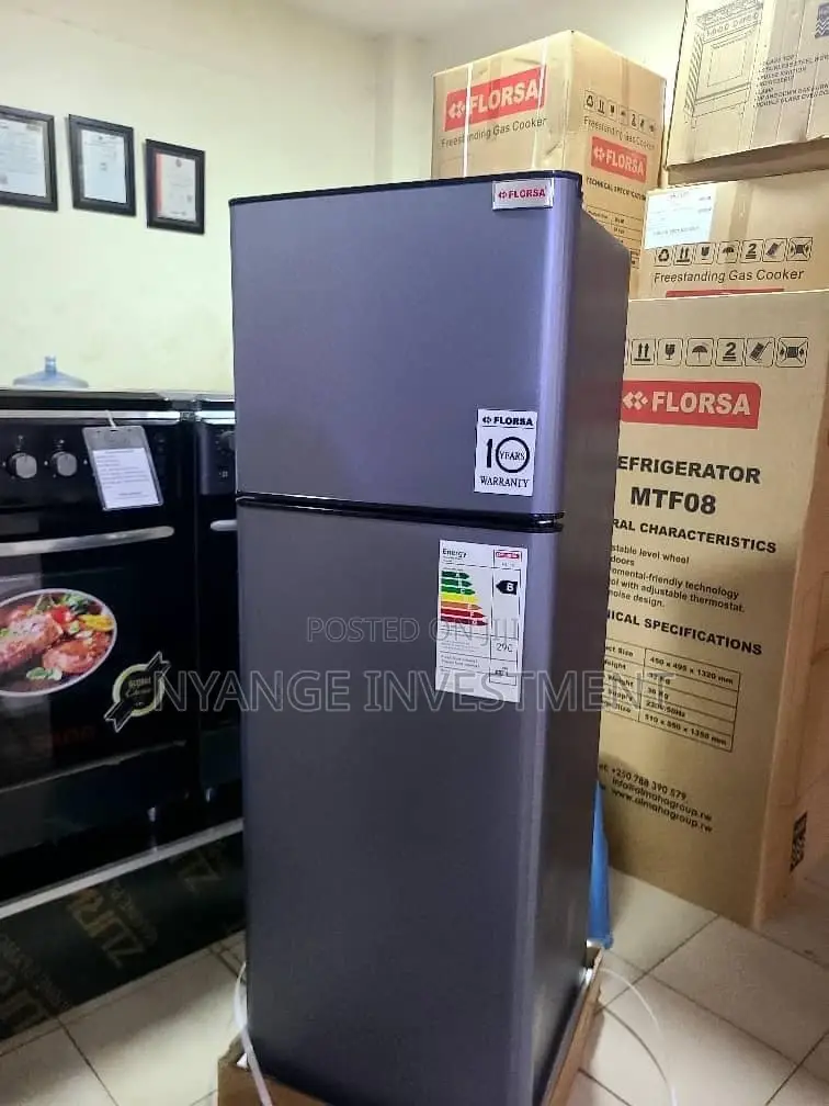 *138 Litres* Florsa Double Door Fridge. Fridge