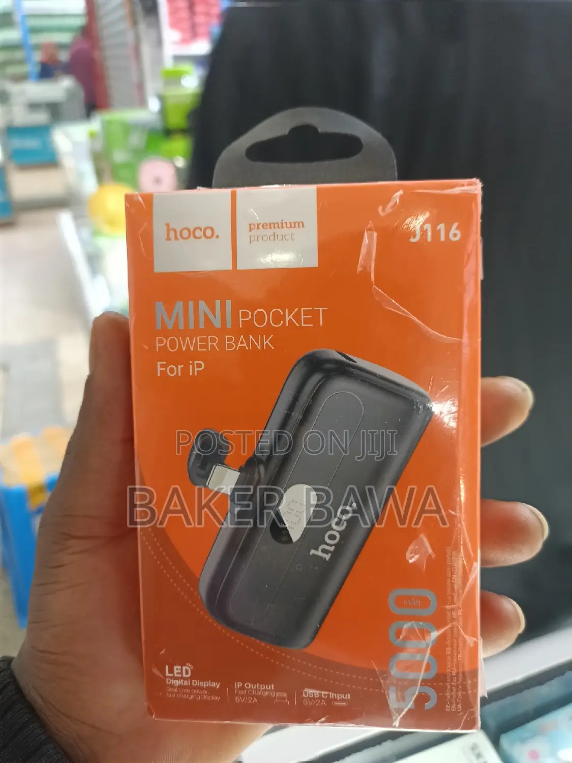 Mini Pocket Power Bank for iPhone