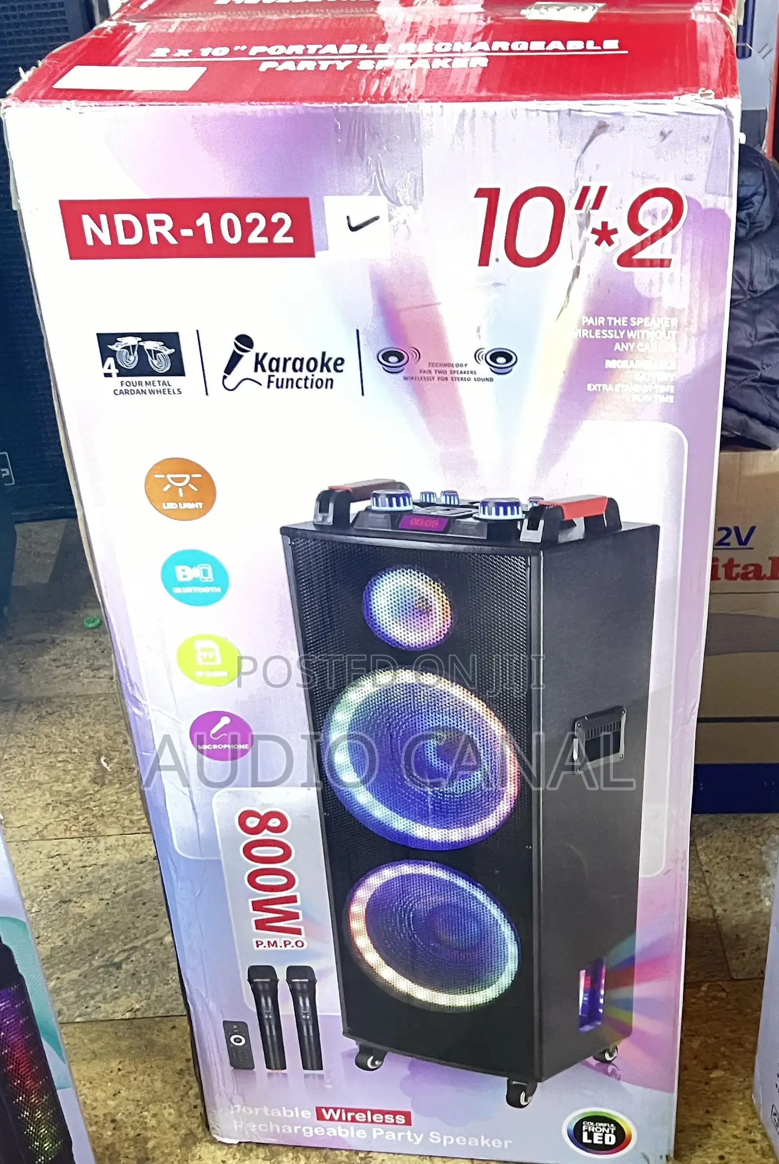 NDR 1100 Party Box Speaker