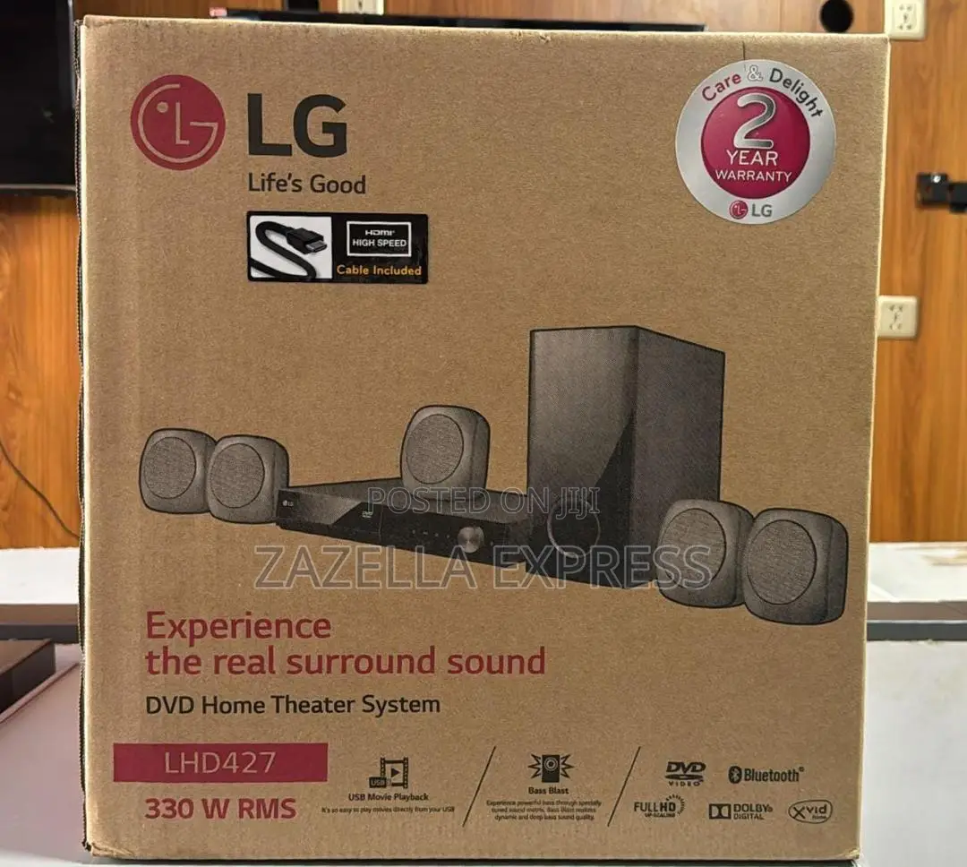 LG DVD Home Theater System LHD427
