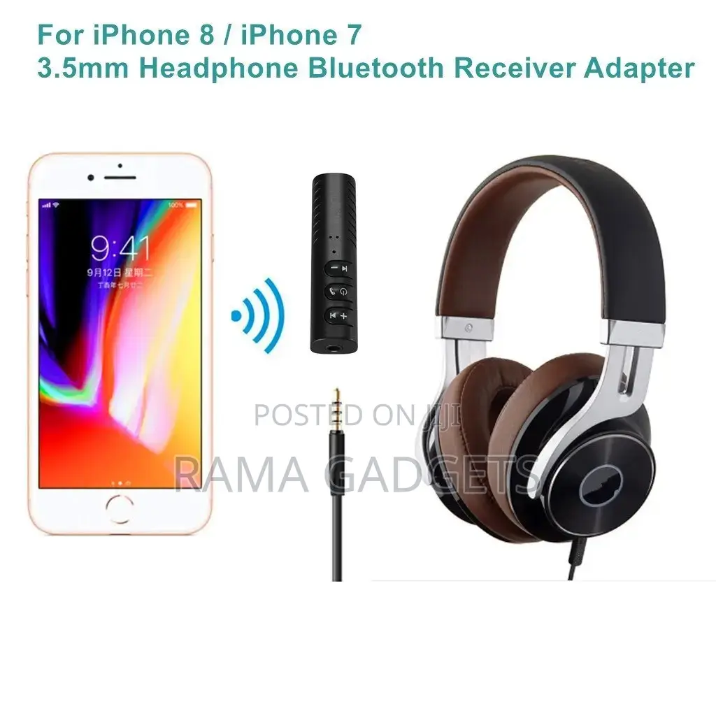 3.5mm Car Bluetooth Receiver Audio Speaker Adapter AUX