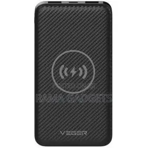 VEGER Wireless Charger Power Bank 20000mah Black