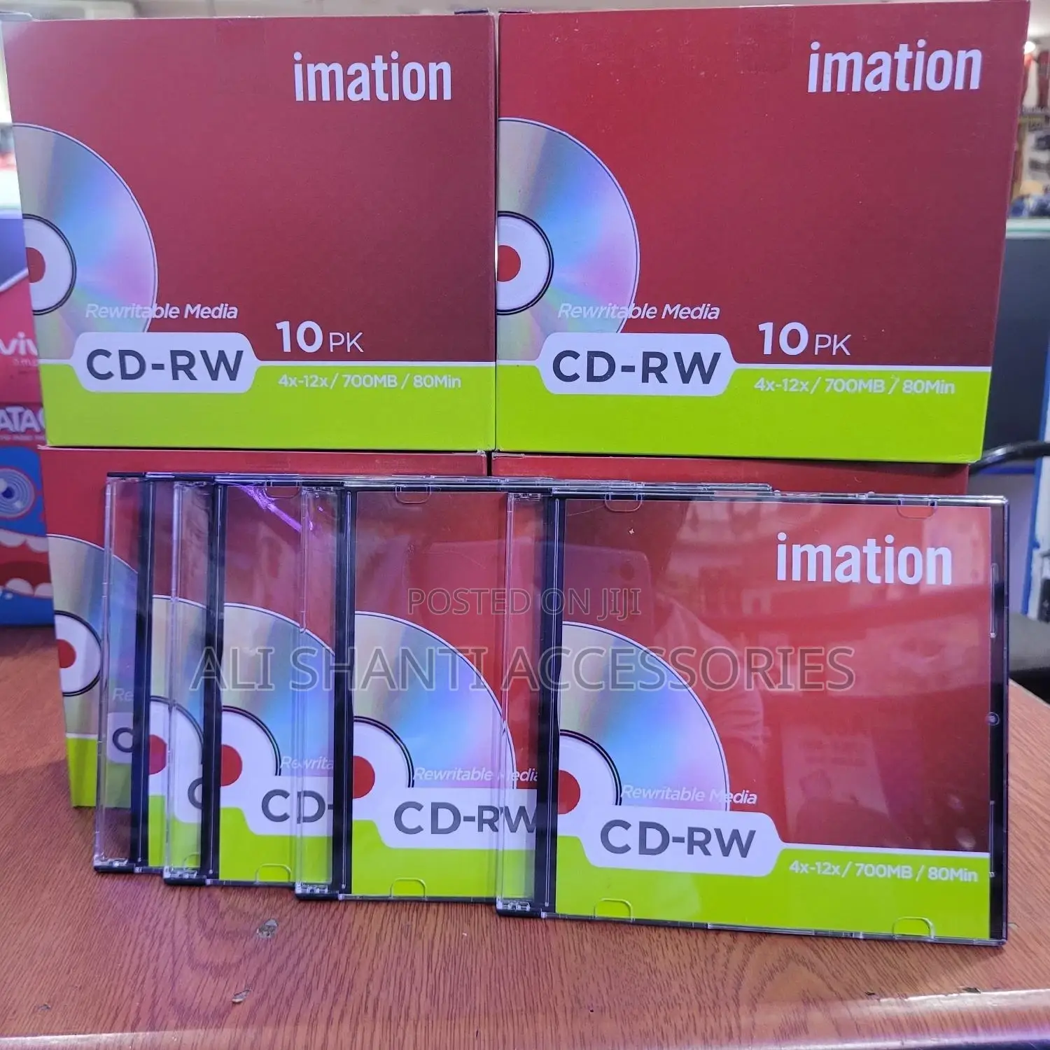 Cd-Rw, Re-Writable Cd, Imationcd-Rw,700mb/80m Re-Writable Cd