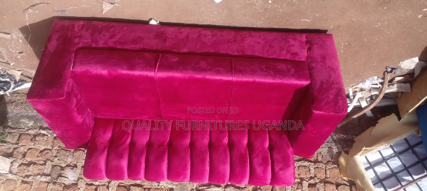 3 Seater Sofa Seat in Maroon Colour