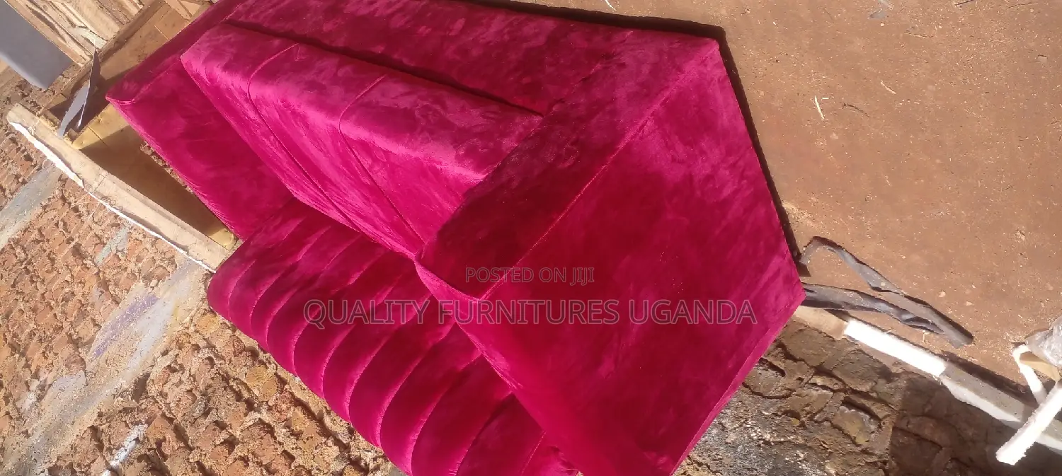 3 Seater Sofa Seat in Maroon Colour