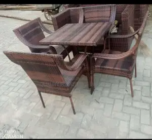 4 Seater Rattan Dinning Table on Order
