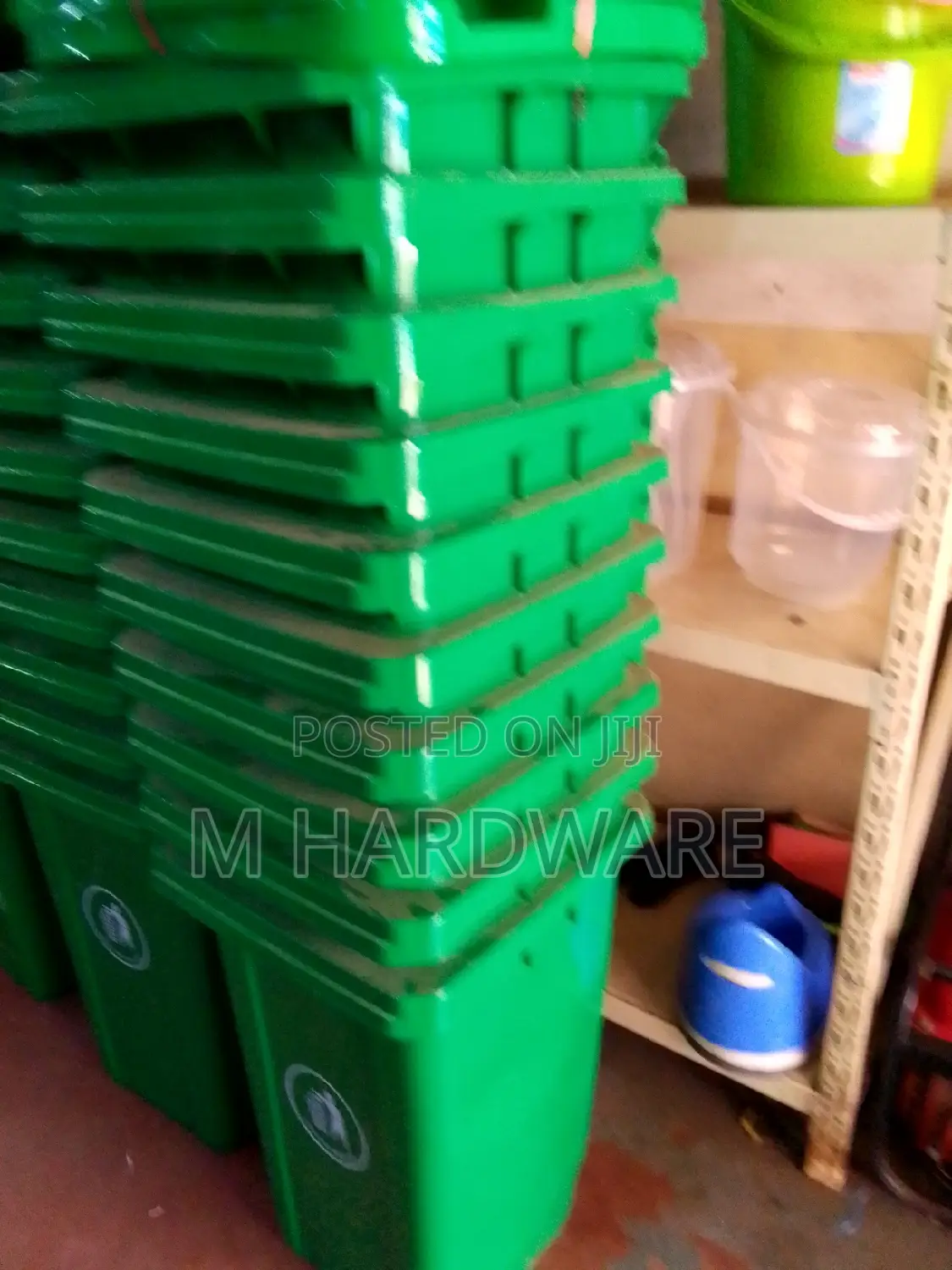 Dust Bins 100 And 120litres / Buckets