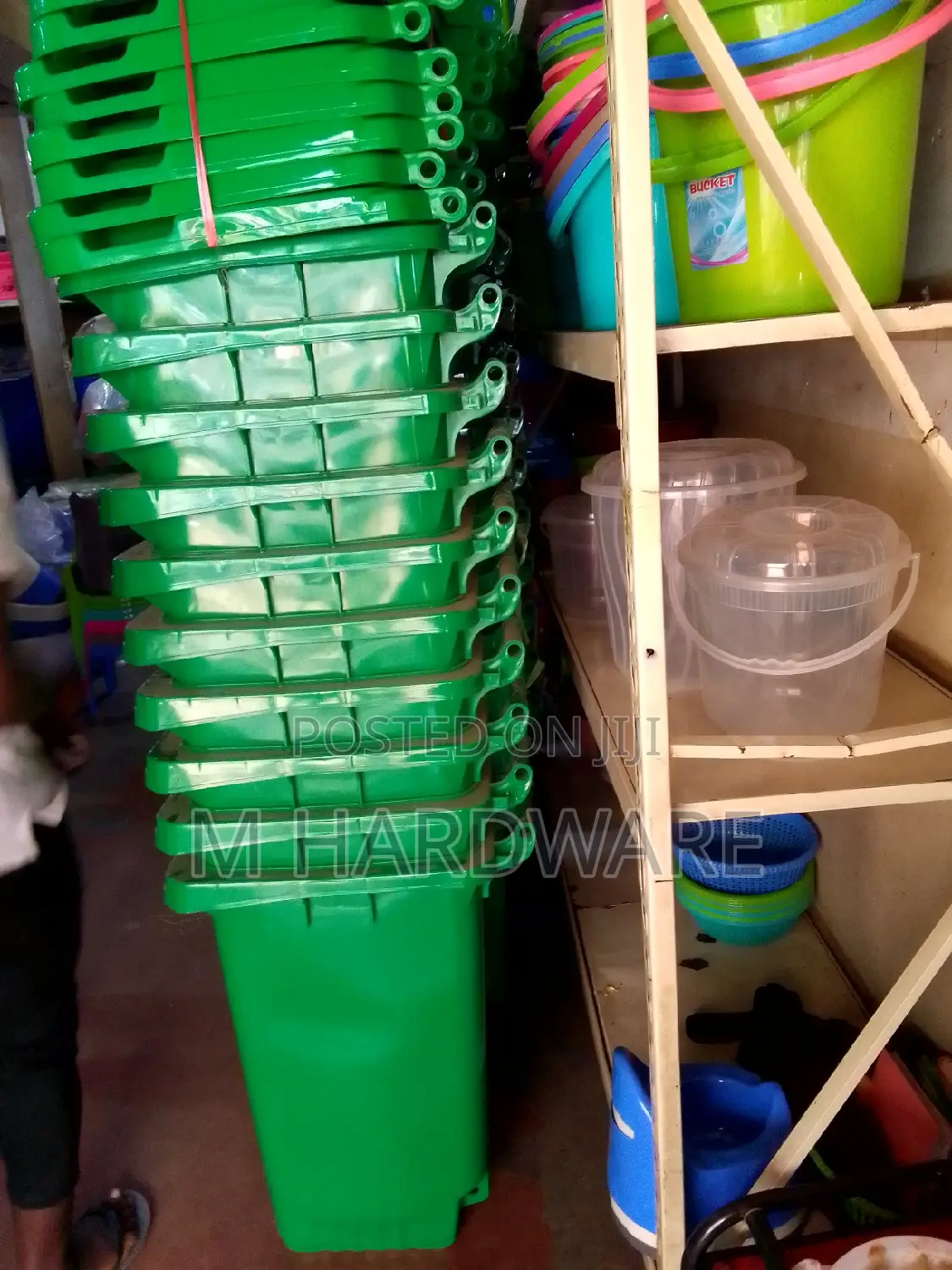 Dust Bins 100 And 120litres / Buckets