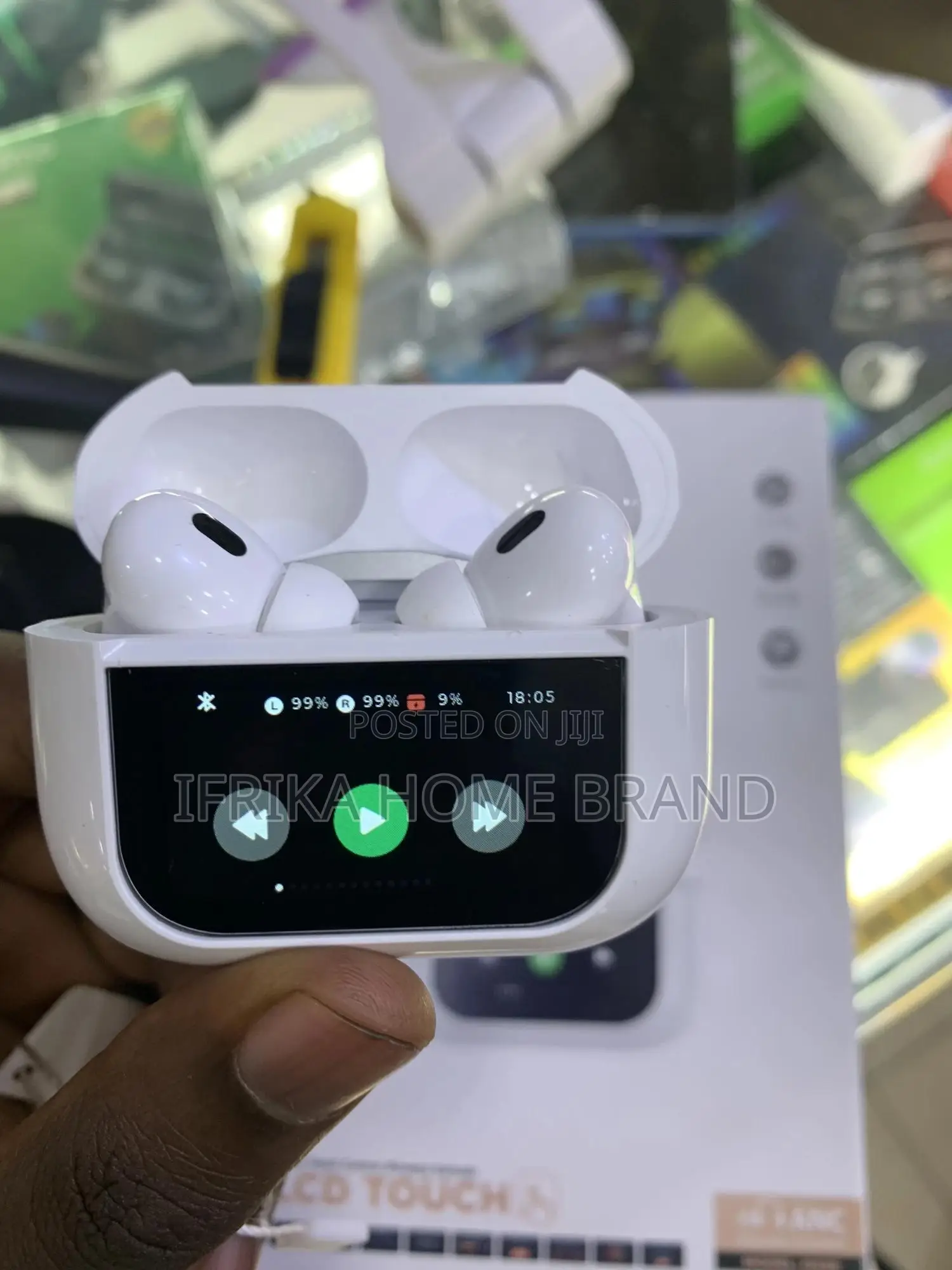 Bluetooth Earphone Airpods Pro With Digital Display Earbuds