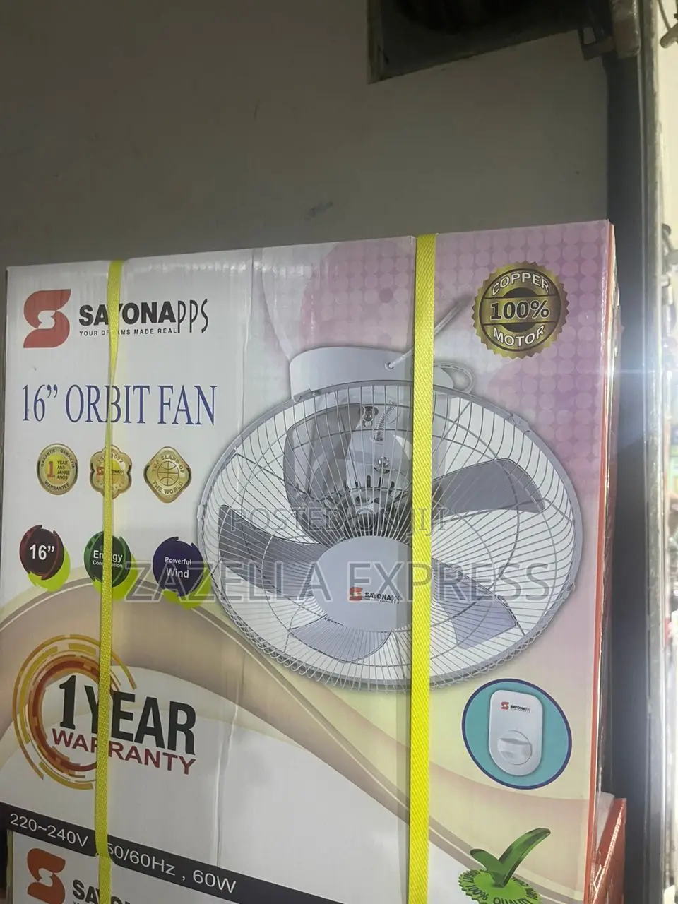Sayona 16" Orbit Fan