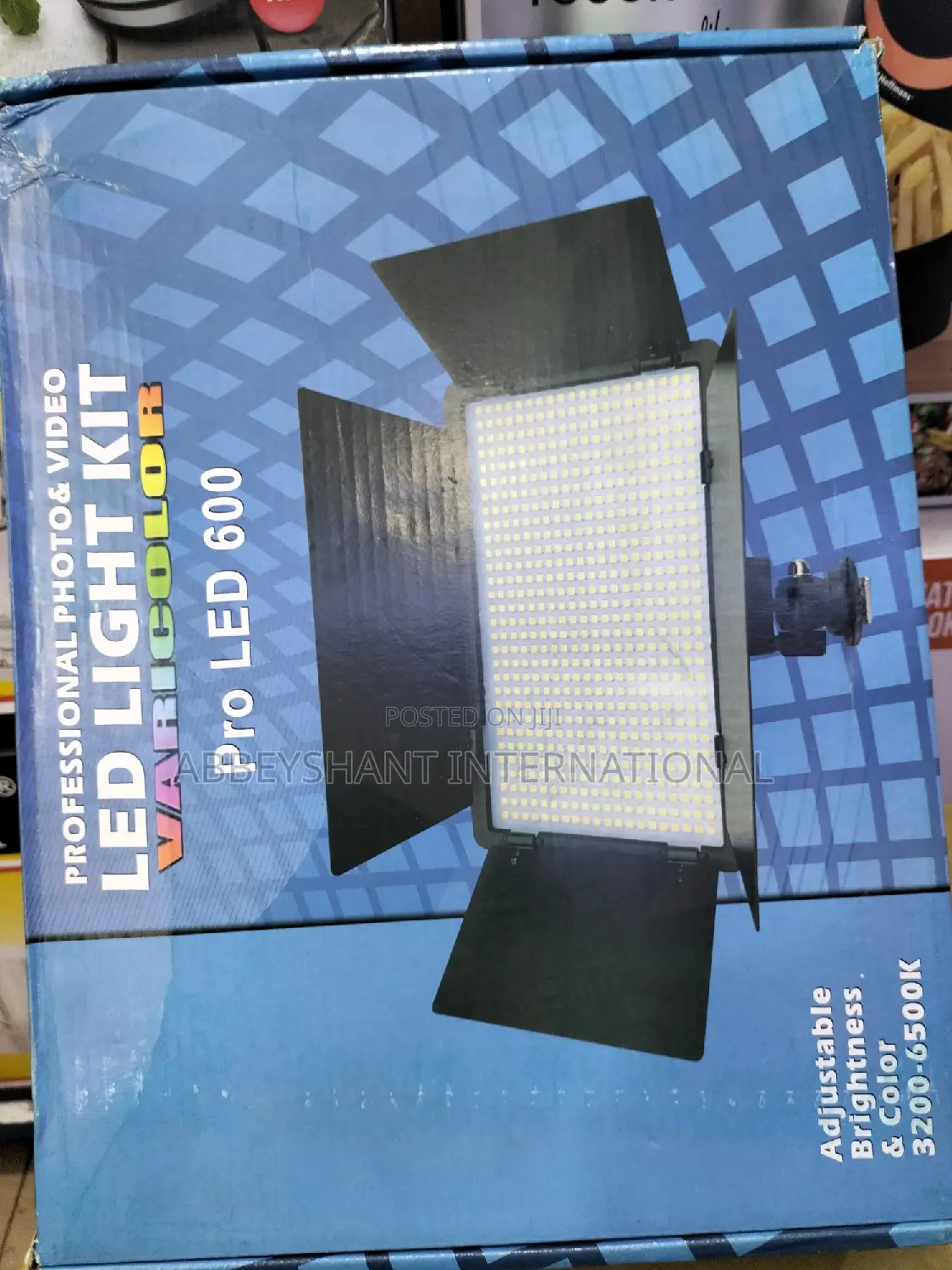Video Light Rechargeable Photo Video Led Light Kit U600