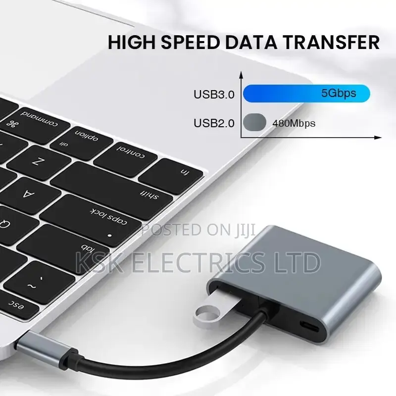 USB C to Vag HDMI Pd Adapter 4 in 1 USB C Hub