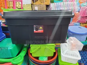 Plastic Storage Black Boxes