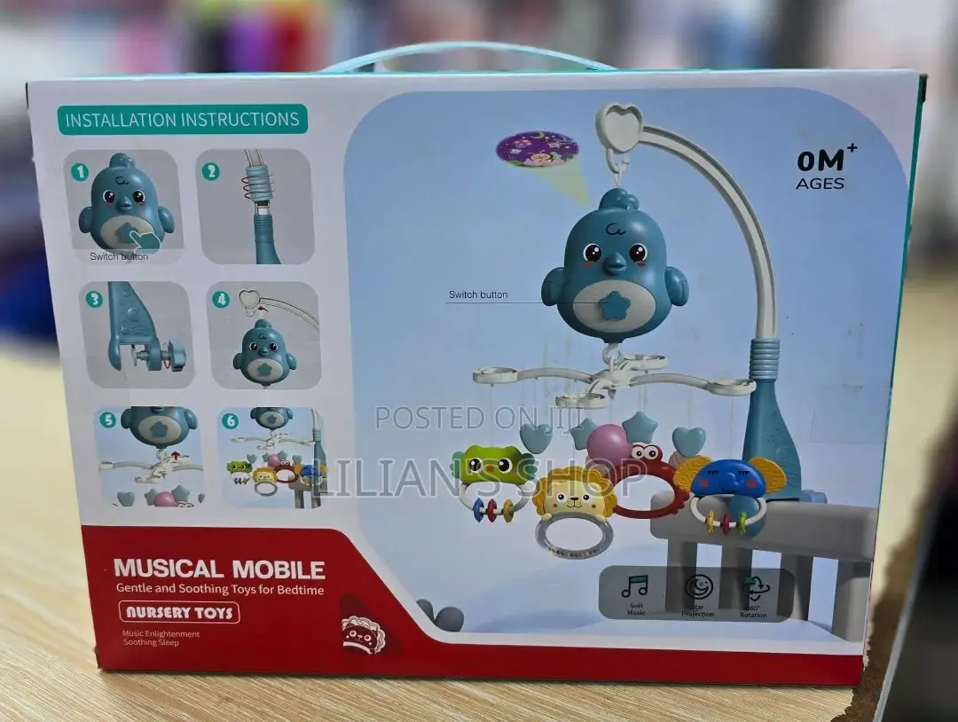 Newborn Crib Bed Bell Toddler Rattles