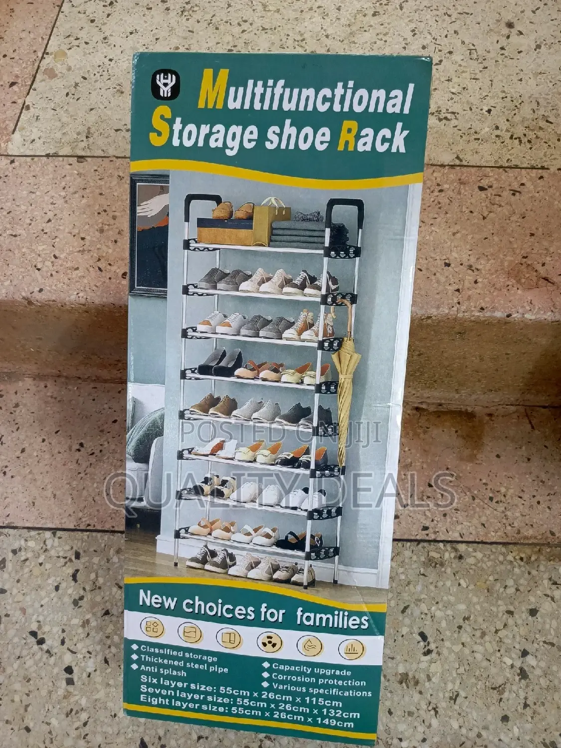 Multifunctional Storage Shoe Rack