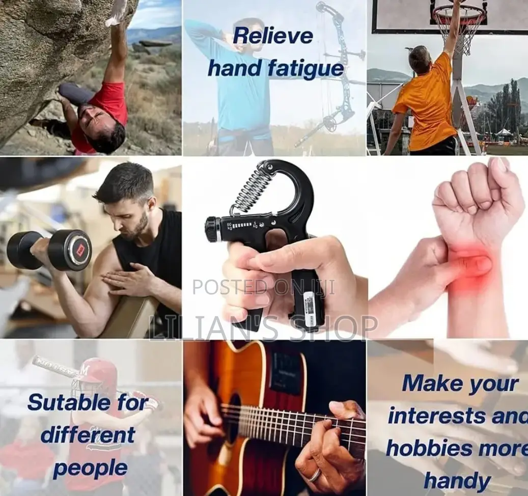 Non Slip Hand Grip -Adjustable