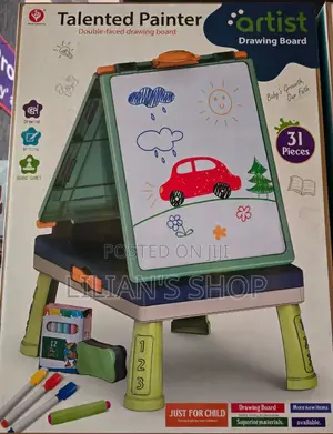 Multifunction Double Sided Kids Activity Board