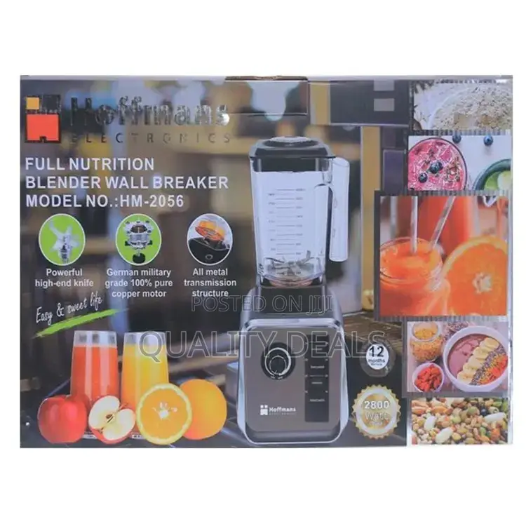 Hoffmans Full Nutrition Commercial Blender