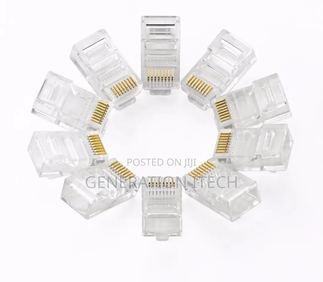Aico Cat6 RJ45 Connectors - 100 Pack