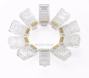Aico Cat6 RJ45 Connectors - 100 Pack