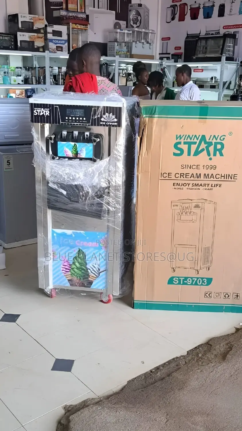 WINNINGSTAR Automatic Ice Cream Machines \\ 1850w \\ ST-9703