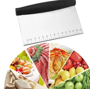 Stainless Steel Dough Cutter Scraper
