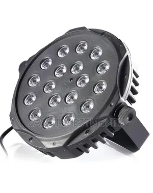 Photo - Plastic 18 LED Slim Flat LED Par Stage Light