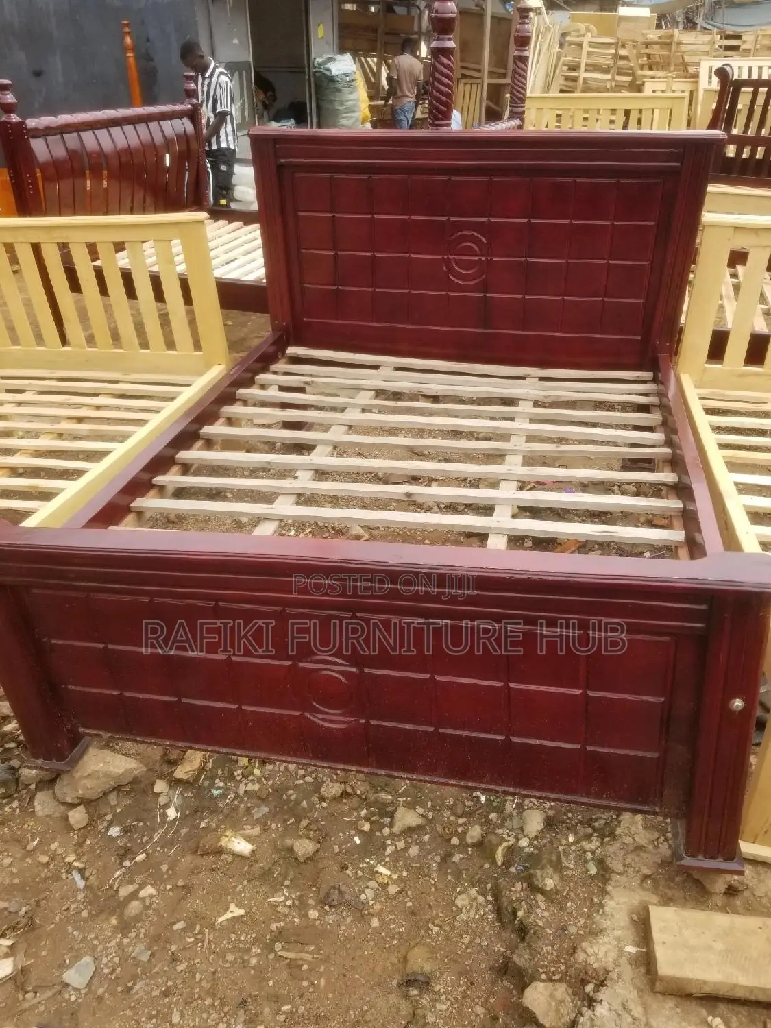 Tile Bed / 5by6 Bed / Wooden Bed / Good / Best Furniture