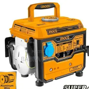 Photo - Ingco Gasoline Generator _ Orange/ Black