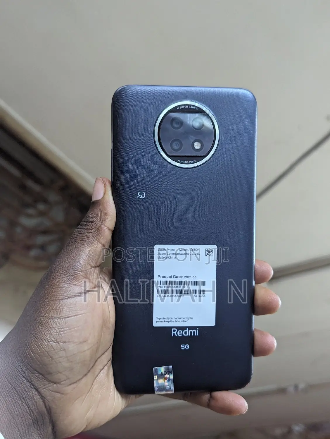 Xiaomi Redmi Note 9T 128 GB Black