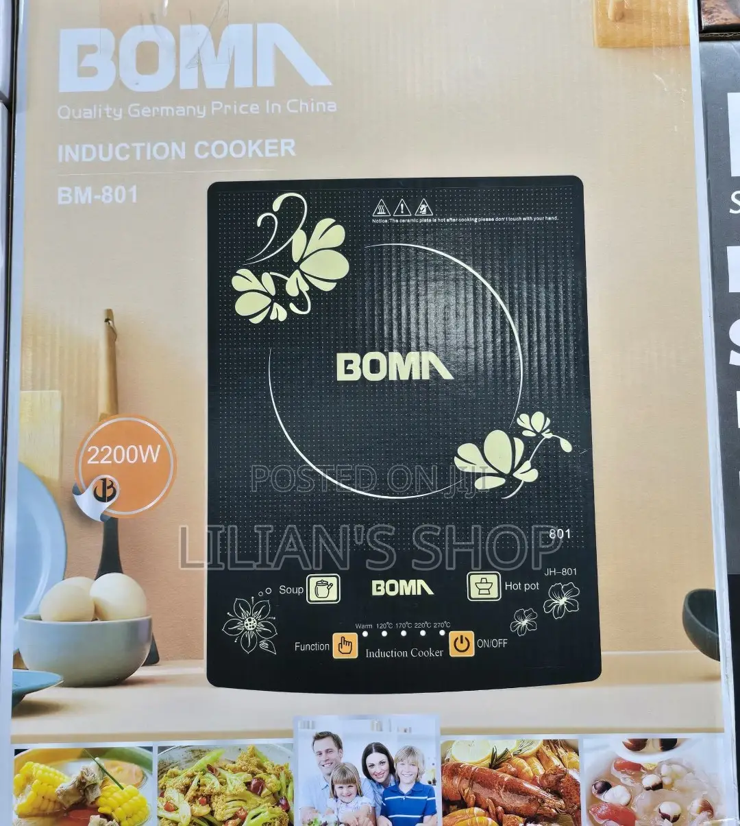 Single Boma Electric Infrared Cooker