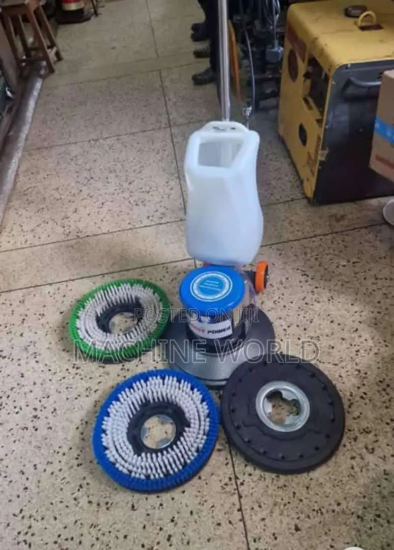 Floor Polisher/Scrubber With Brushes