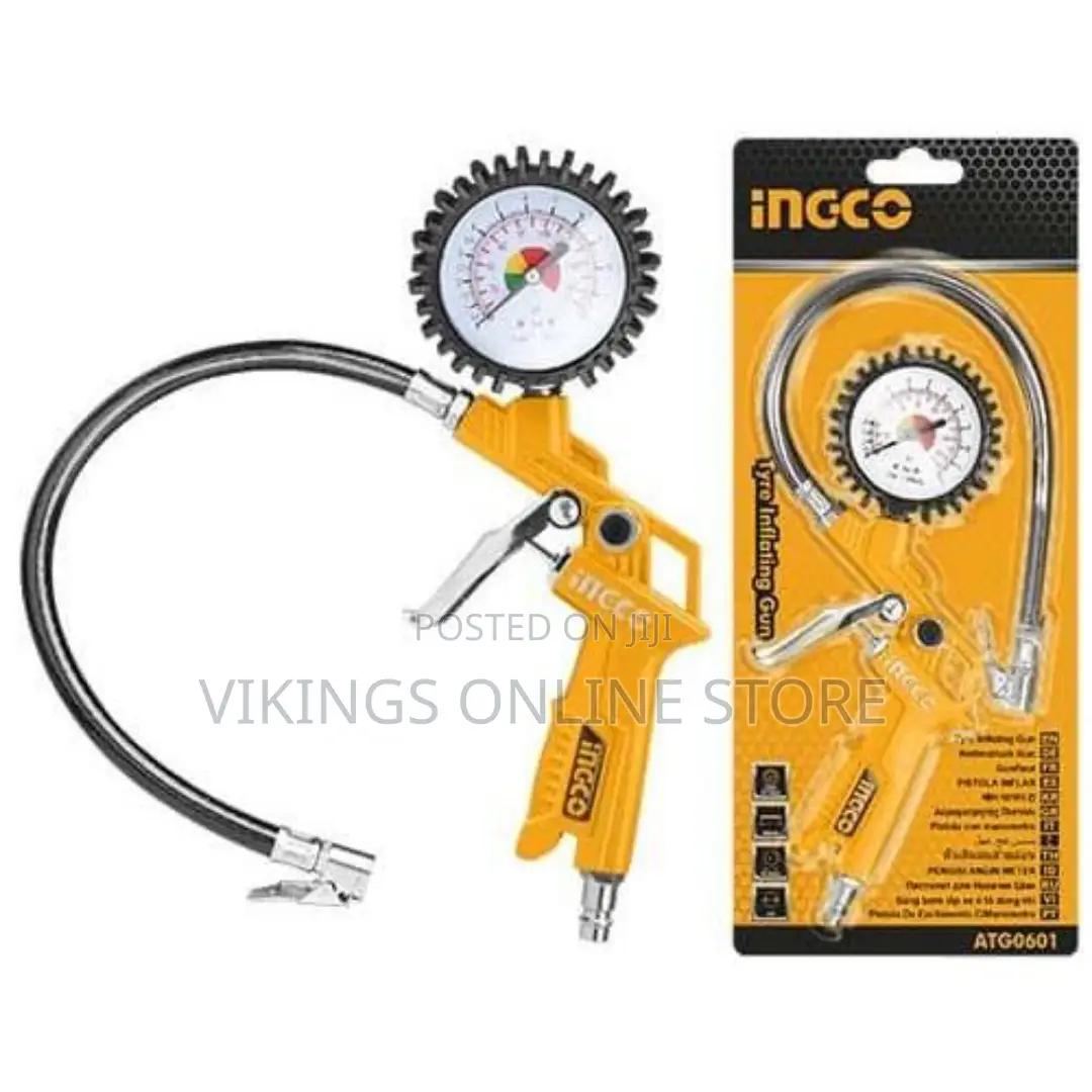 INGCO Air Tire Inflating Gun - Orange
