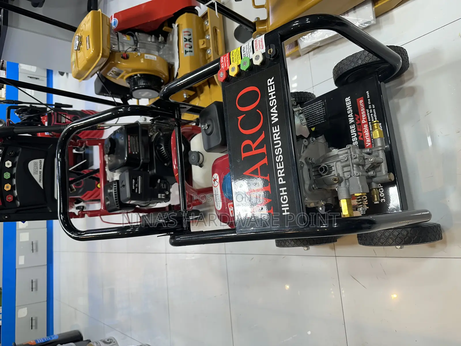 High Pressure Washers Gasoline 4wheel