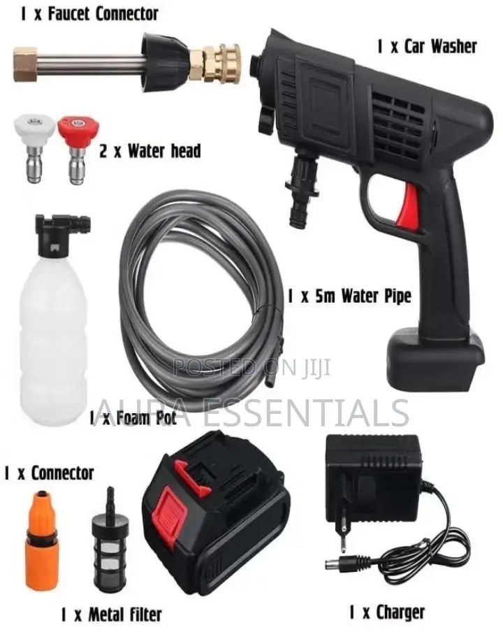New Wireless Electric Pressure Wash Gun