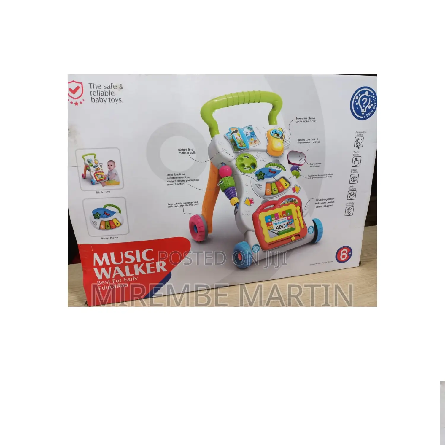 Baby Music Walker With Lights.