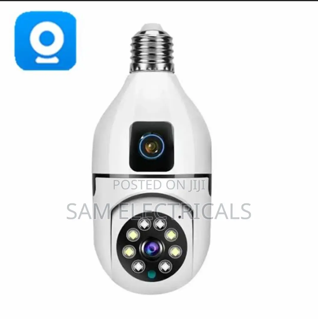 Dual Lens Bulb Camera