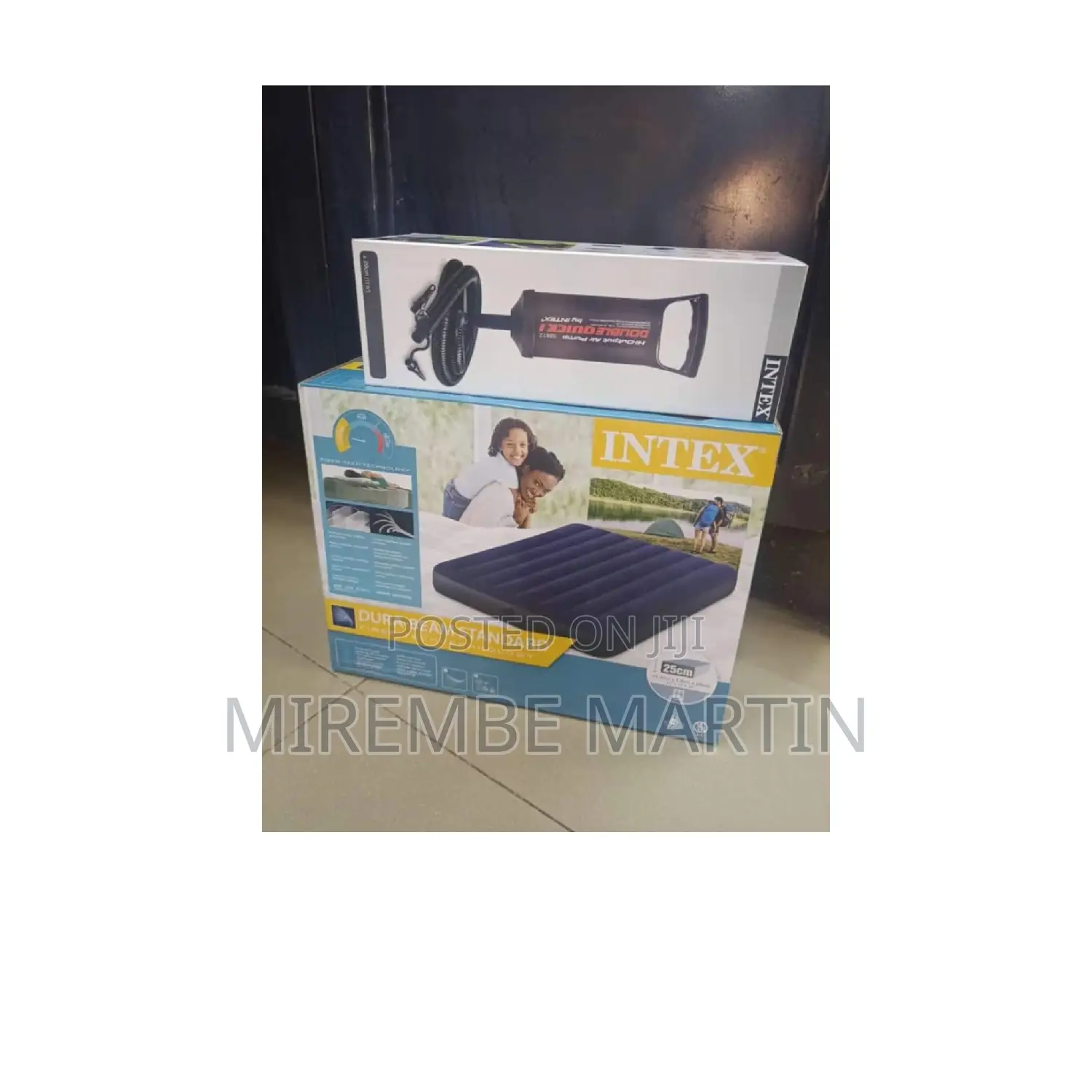 Intex Dura Beam Standard 6*6 Mattress With Air Pump.