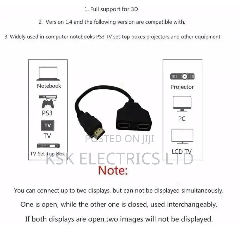 Hdmi-Compatible HD Conversion Line 1 Male