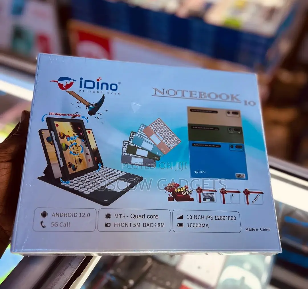 New Idino Notebook 10 512 GB Gray