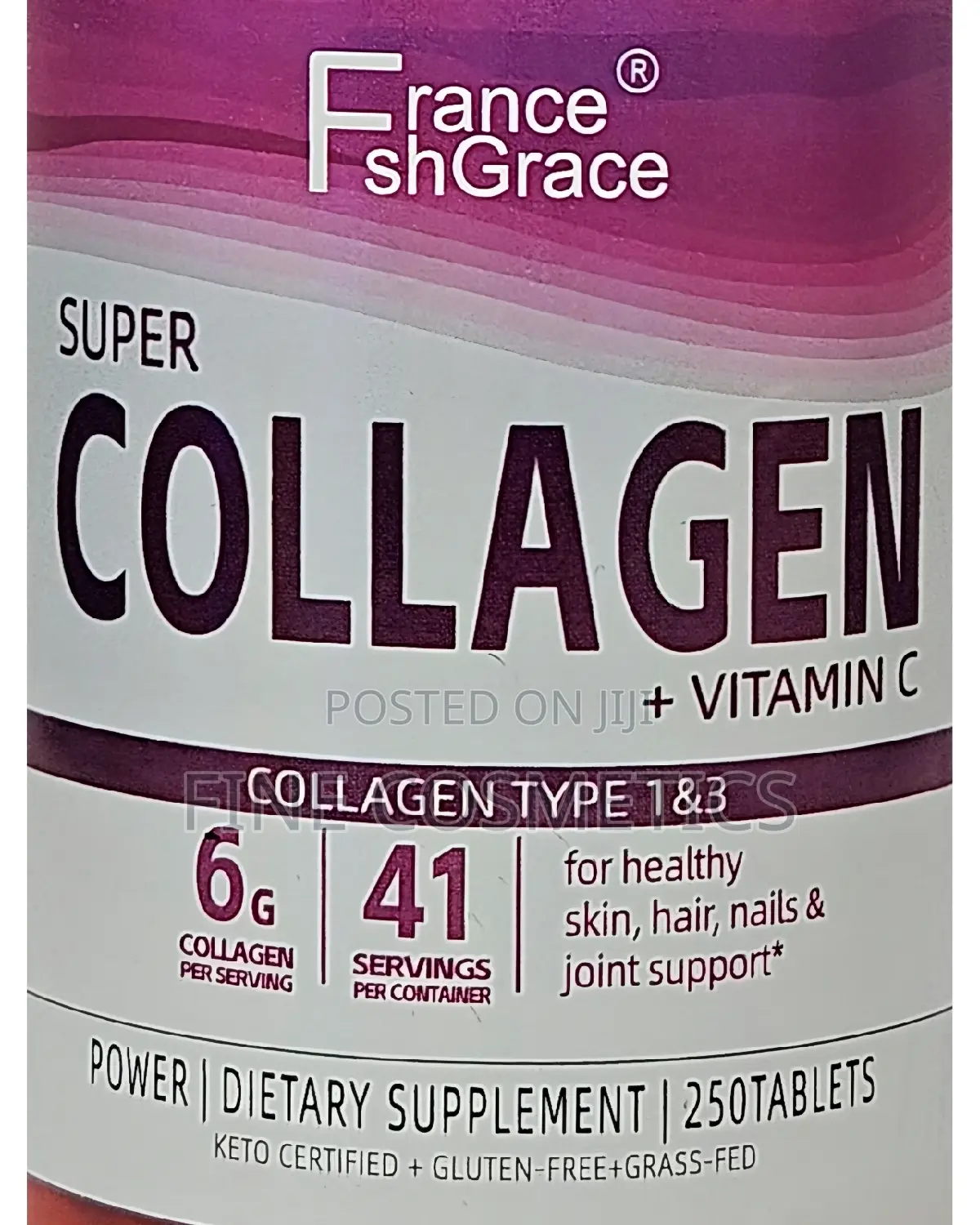 SUPER COLLAGEN + VITAMIN C Pills for Health Skin, Hair+Nails