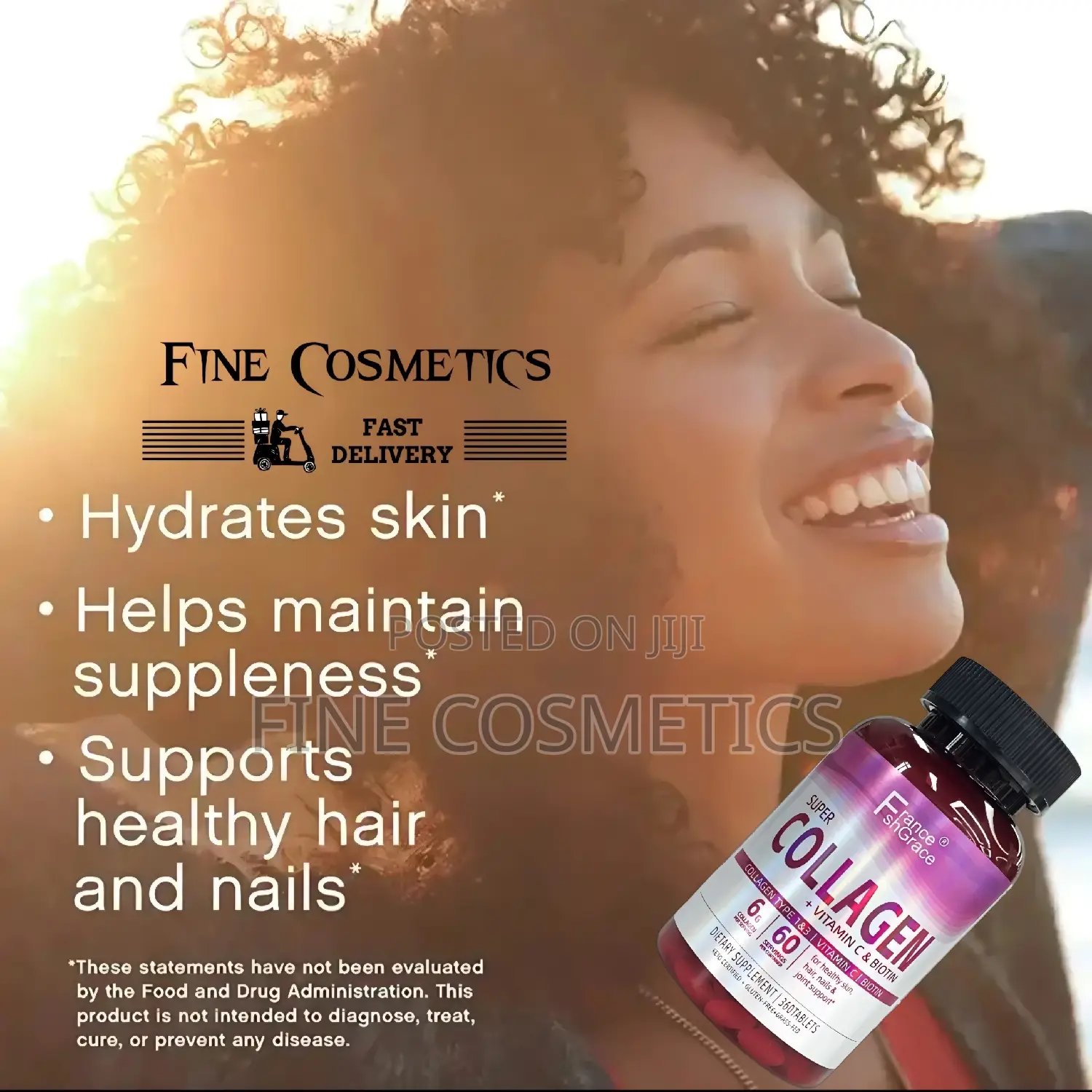 SUPER COLLAGEN + VITAMIN C Pills for Health Skin, Hair+Nails