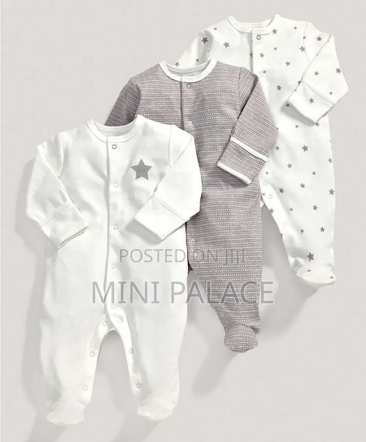 Baby 3 Pc Cotton Overalls