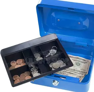 New Cash Box 10" 250mmx 200mmx 90mm