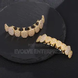 Iced Out Diamond Teeth Grillz Slugs