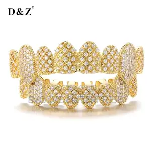 Iced Out Diamond Teeth Grillz Slugs