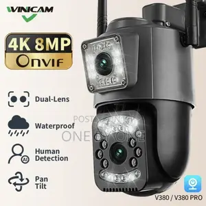 WIFI Camera, Dual Lens Outdoor Wireless