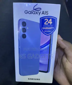 New Samsung Galaxy A15 128 GB Black