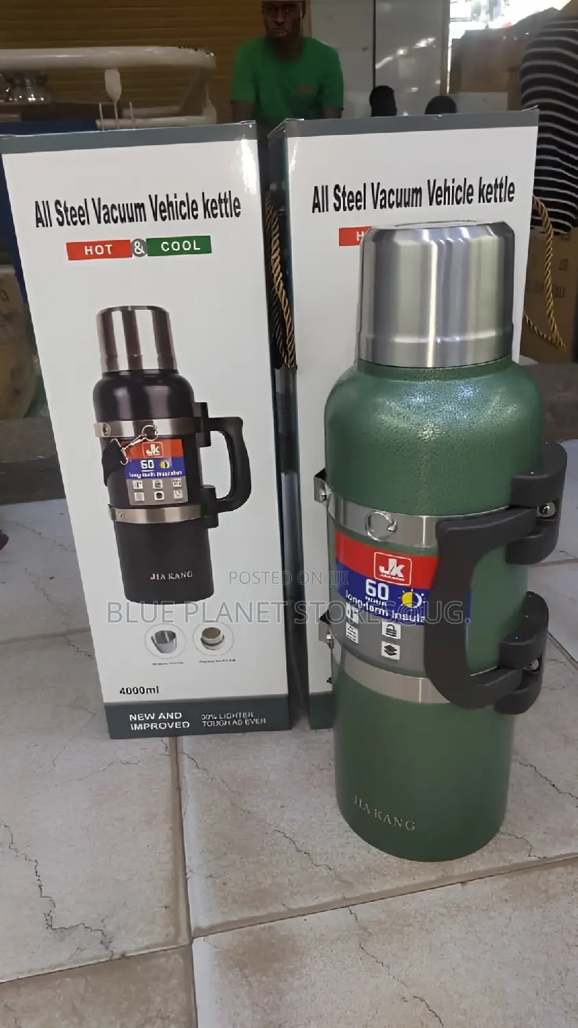 JK 4.0litres/4000ml All Steel Vaccum Flasks \\ HOT or COLD